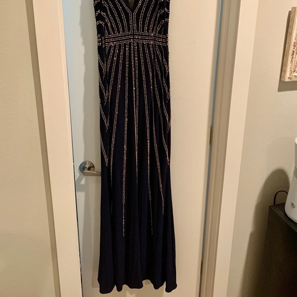 XSCAPE Long Beaded dress - Picture 7 of 7